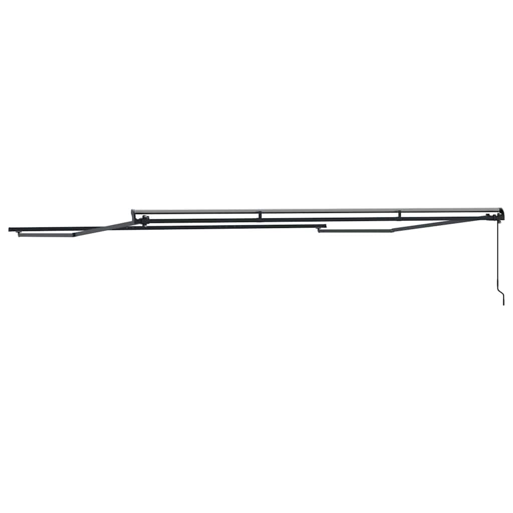 Struttura della tenda Antracite 400 × 350 cm Alluminio