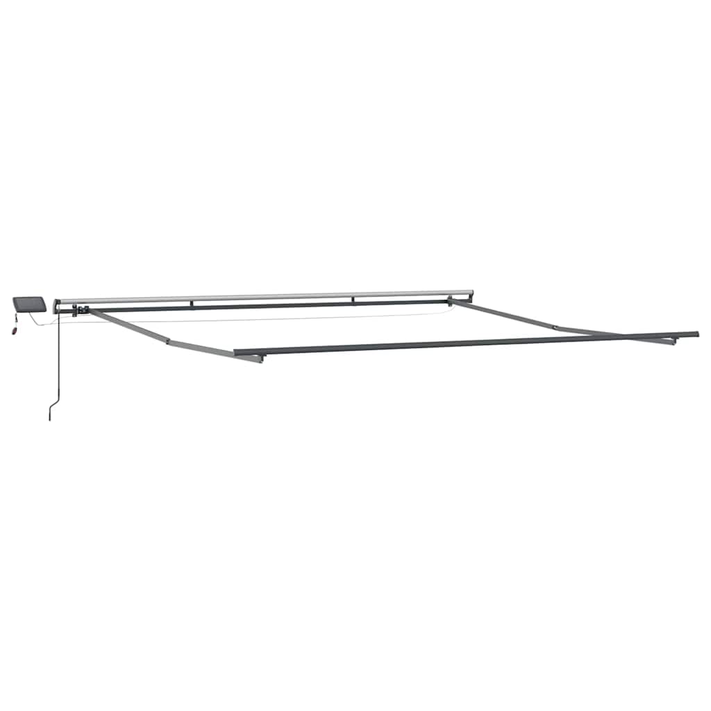 Struttura della tenda Antracite 500 × 350 cm Alluminio