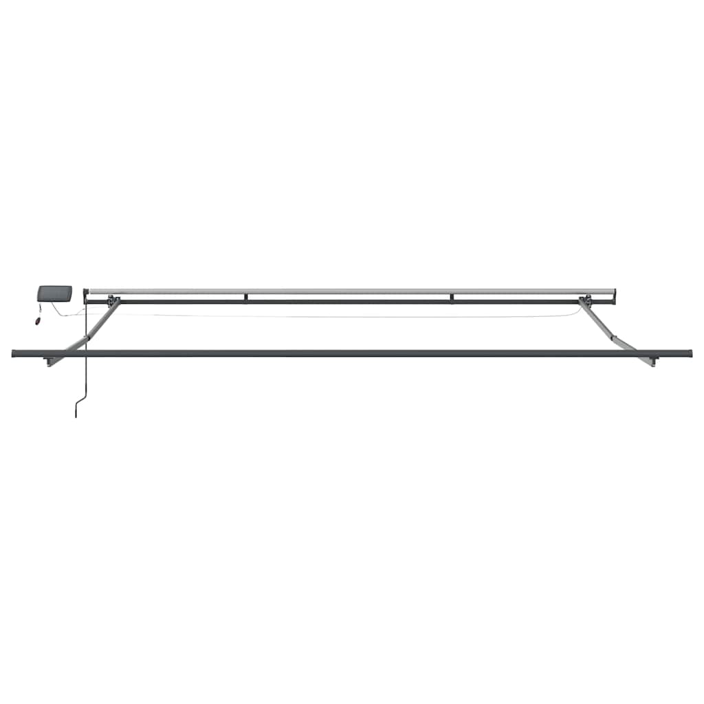 Struttura della tenda Antracite 500 × 350 cm Alluminio