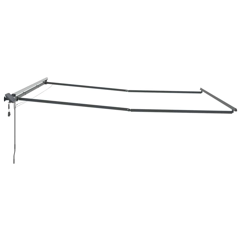 Struttura della tenda Antracite 500 × 350 cm Alluminio