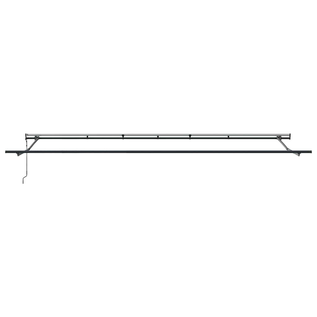 Struttura della tenda Antracite 600 × 300 cm Alluminio