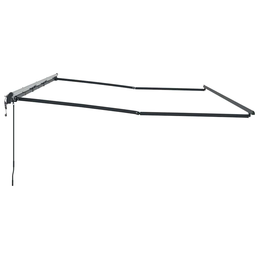 Struttura della tenda Antracite 600 × 300 cm Alluminio