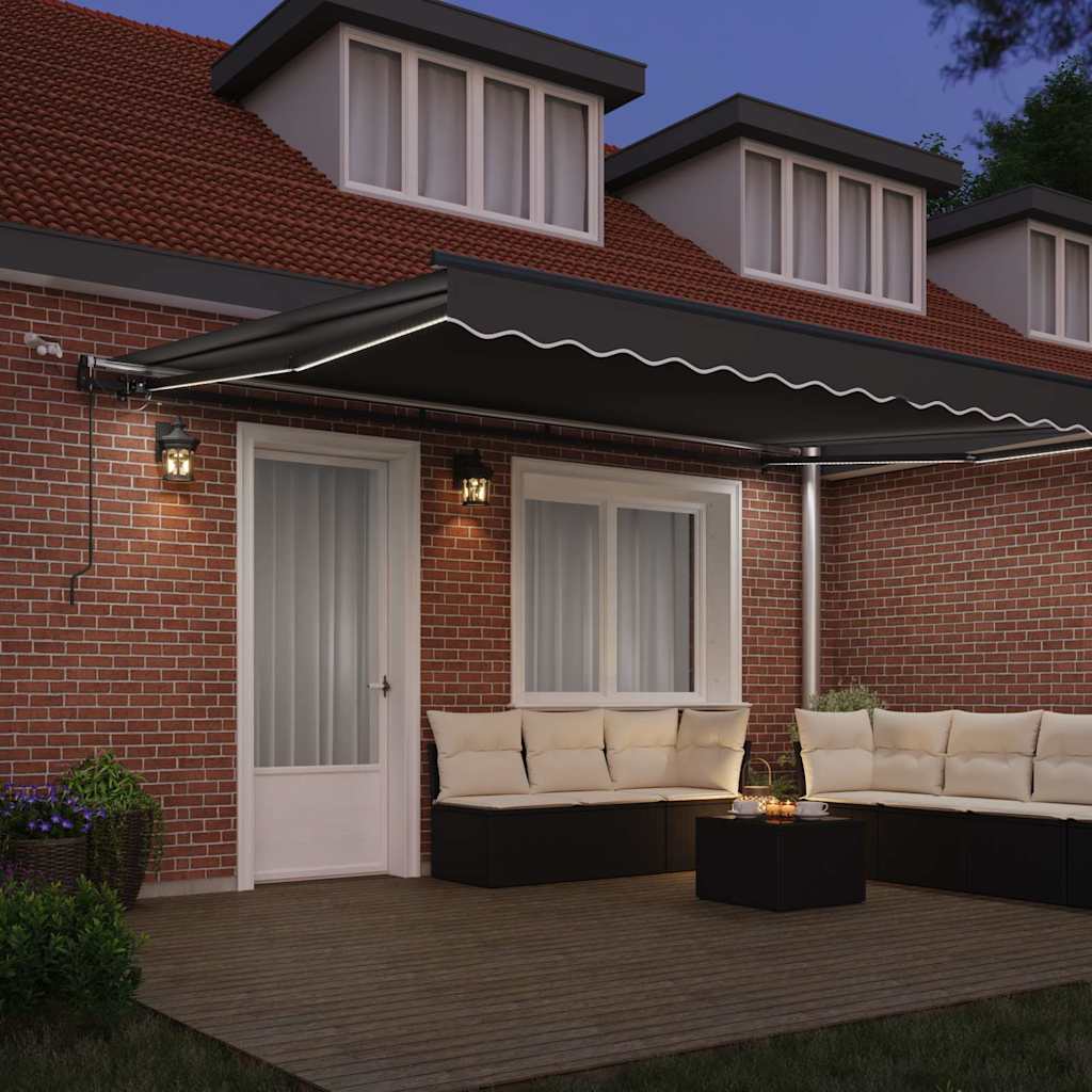 Struttura della tenda Antracite 450 × 300 cm Alluminio