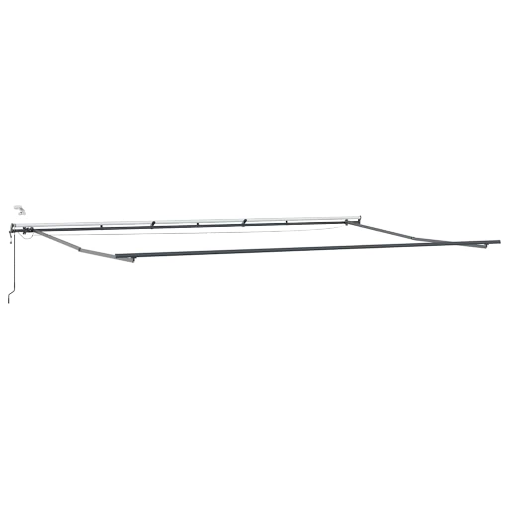 Struttura della tenda Antracite 600 × 300 cm Alluminio