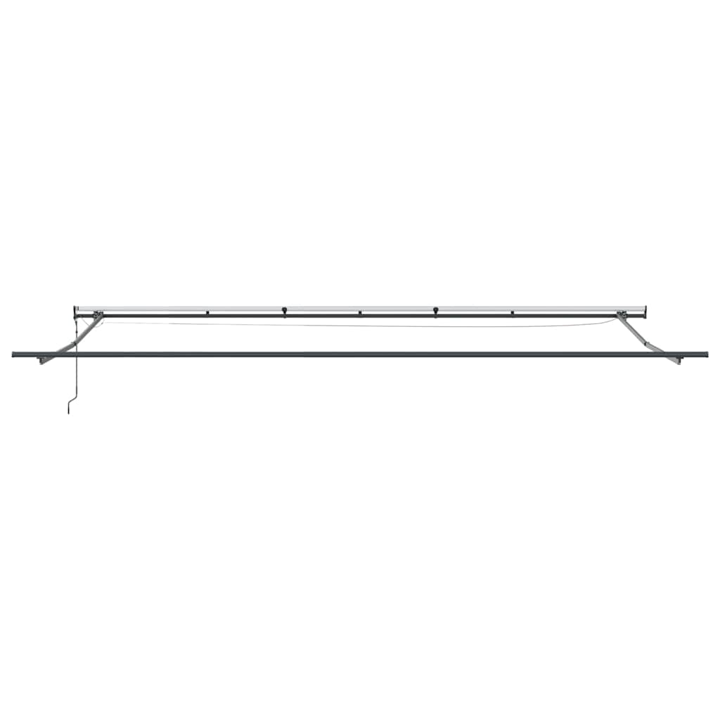 Struttura della tenda Antracite 600 × 300 cm Alluminio