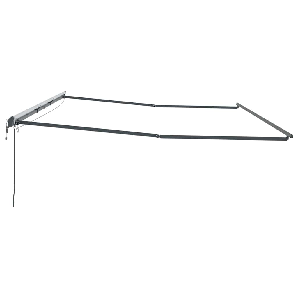 Struttura della tenda Antracite 600 × 300 cm Alluminio