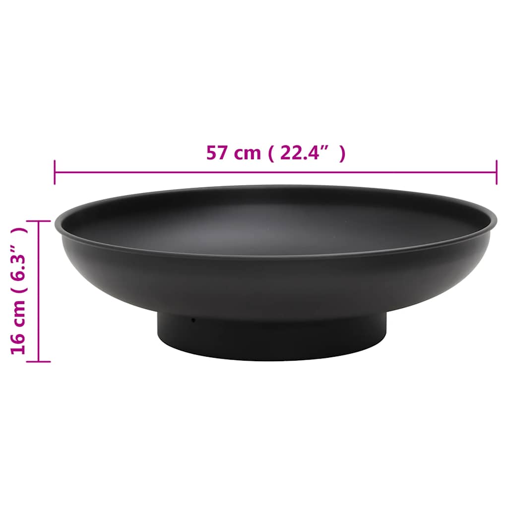 Braciere 57 cm in Acciaio