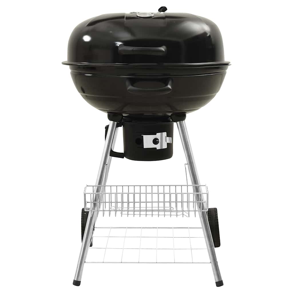 Griglia Barbecue a Carbone 73x58x96 cm Acciaio