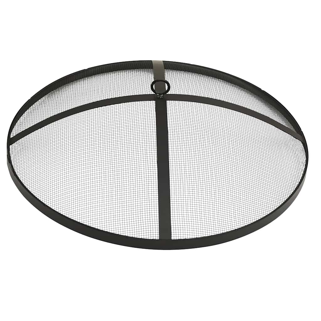 Braciere e Barbecue 2in1 e Attizzatoio 59x59x60 cm Acciaio Inox