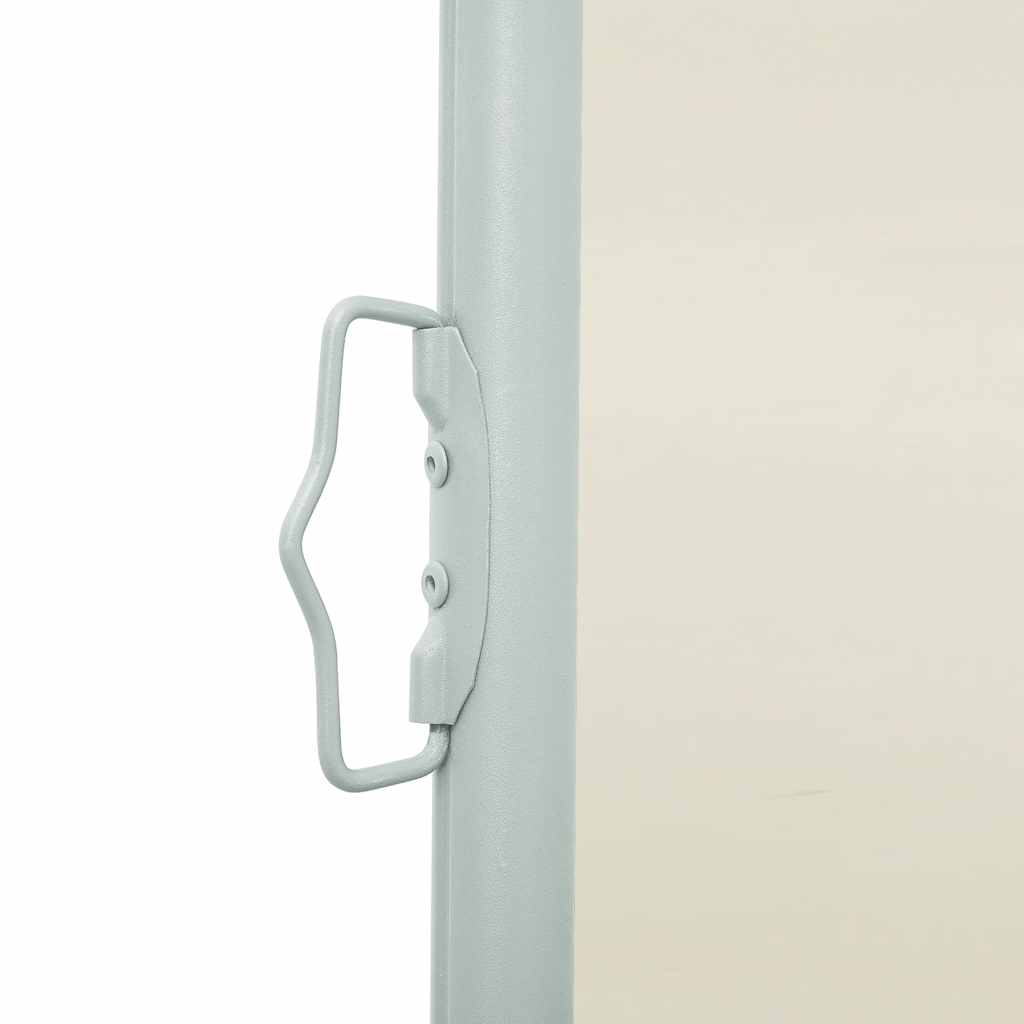Tenda Laterale Retrattile per Patio 614x160 cm Crema