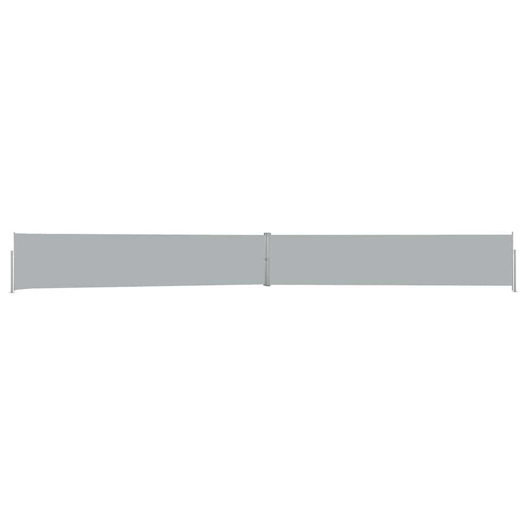 Tenda Laterale Retrattile per Patio 140x1200 cm Antracite