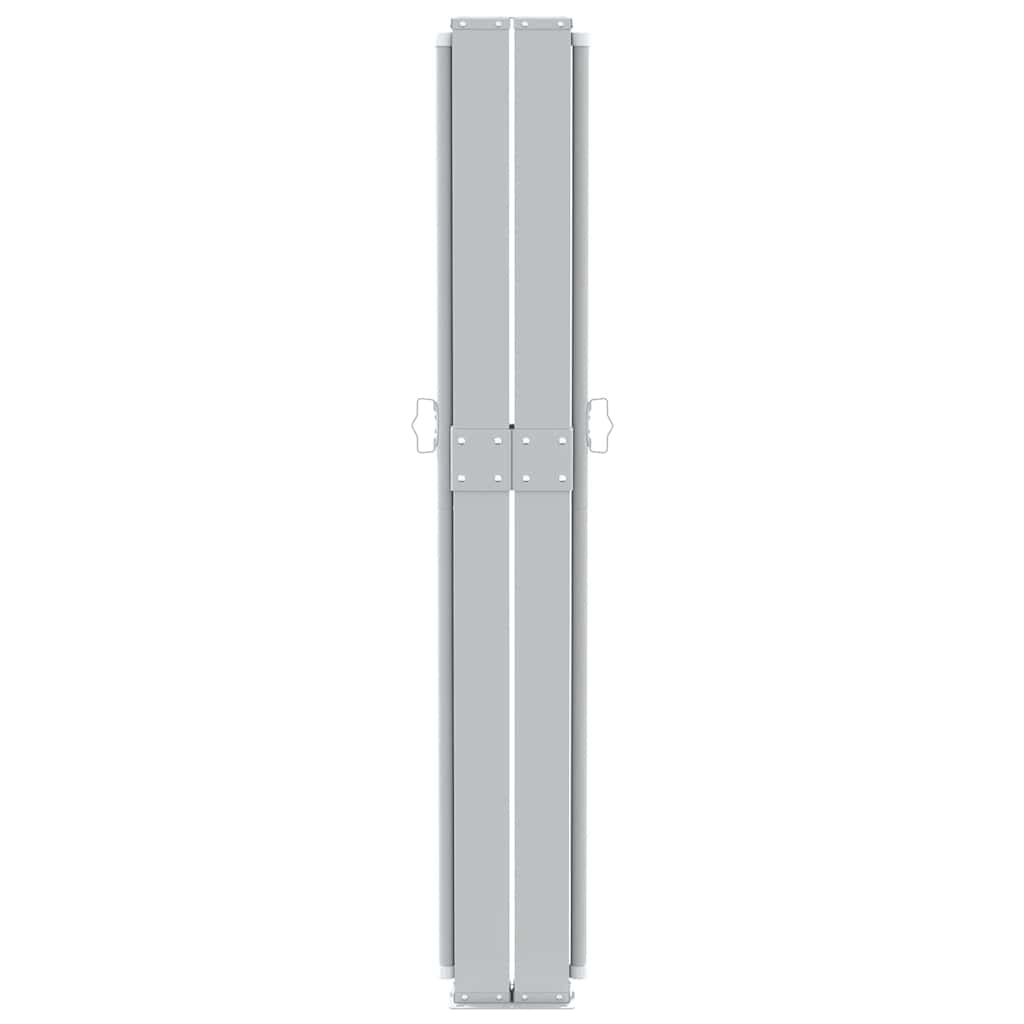 Tenda Laterale Retrattile per Patio 170x1200 cm Marrone