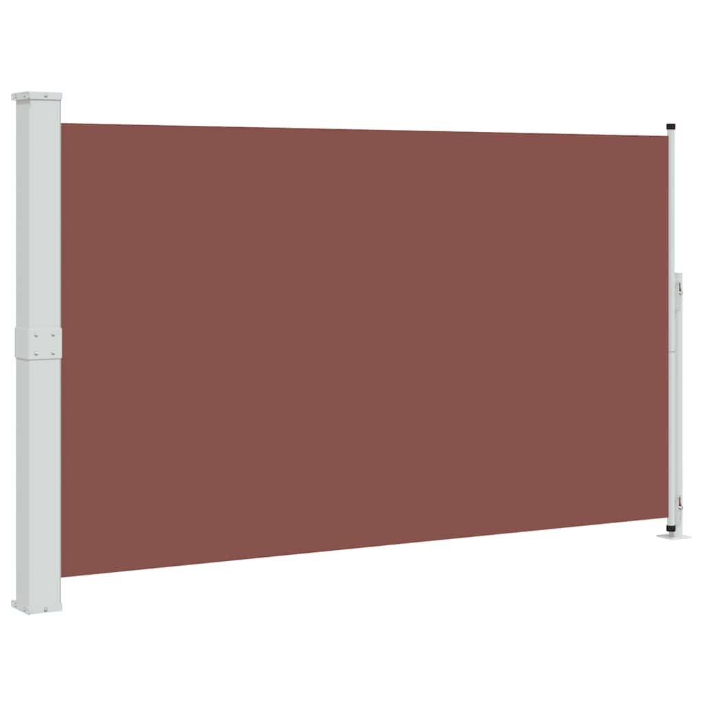 Tenda Laterale Retrattile per Patio 180x314 cm Marrone