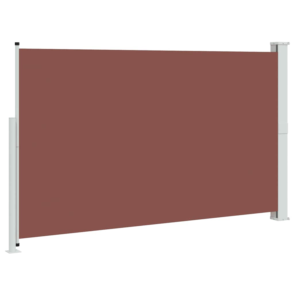 Tenda Laterale Retrattile per Patio 180x314 cm Marrone