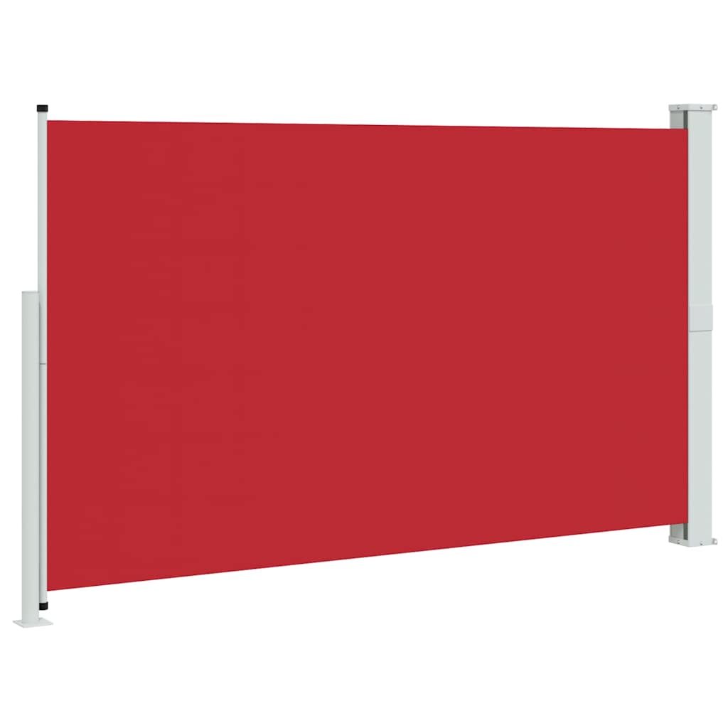 Tenda Laterale Retrattile per Patio 180x300 cm Rossa