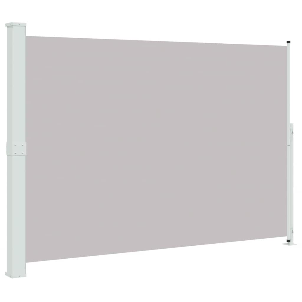 Tenda Laterale Retrattile per Patio 200x314 cm Grigia