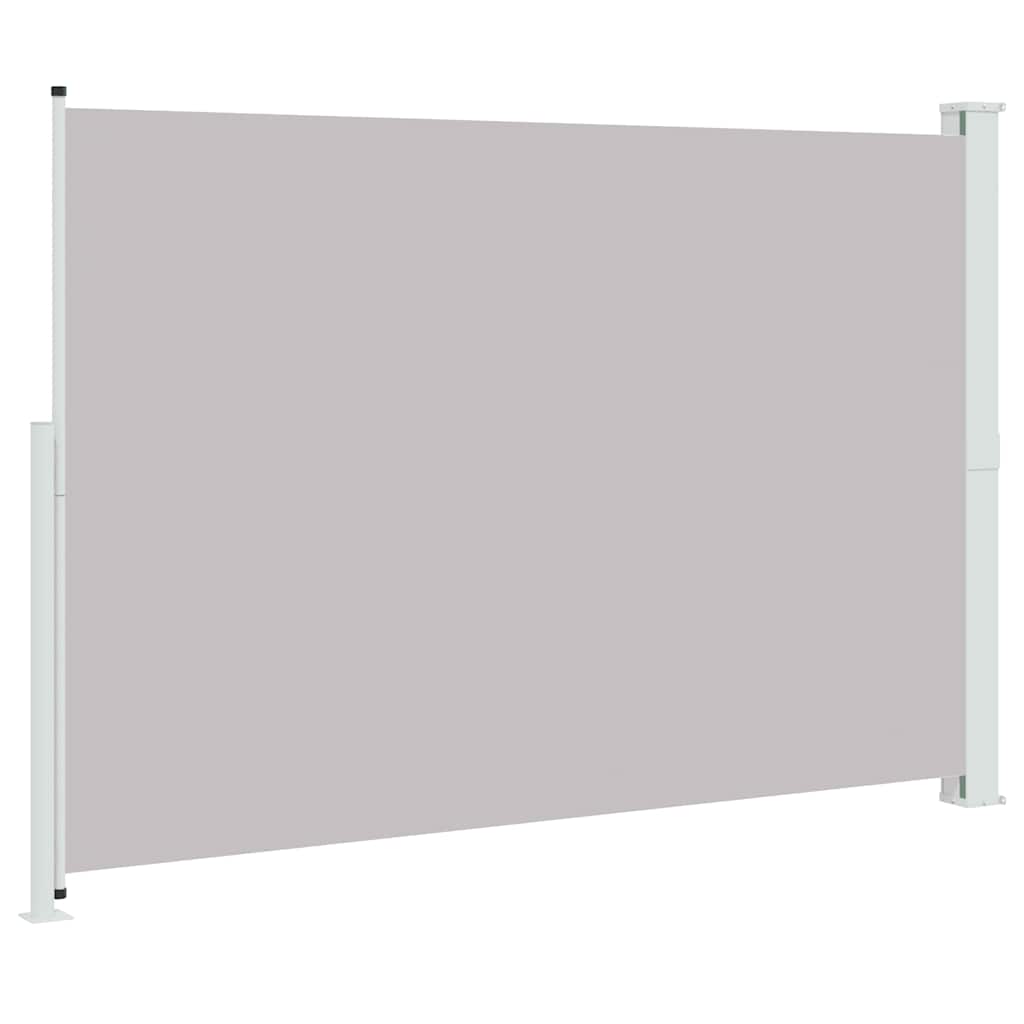 Tenda Laterale Retrattile per Patio 200x314 cm Grigia