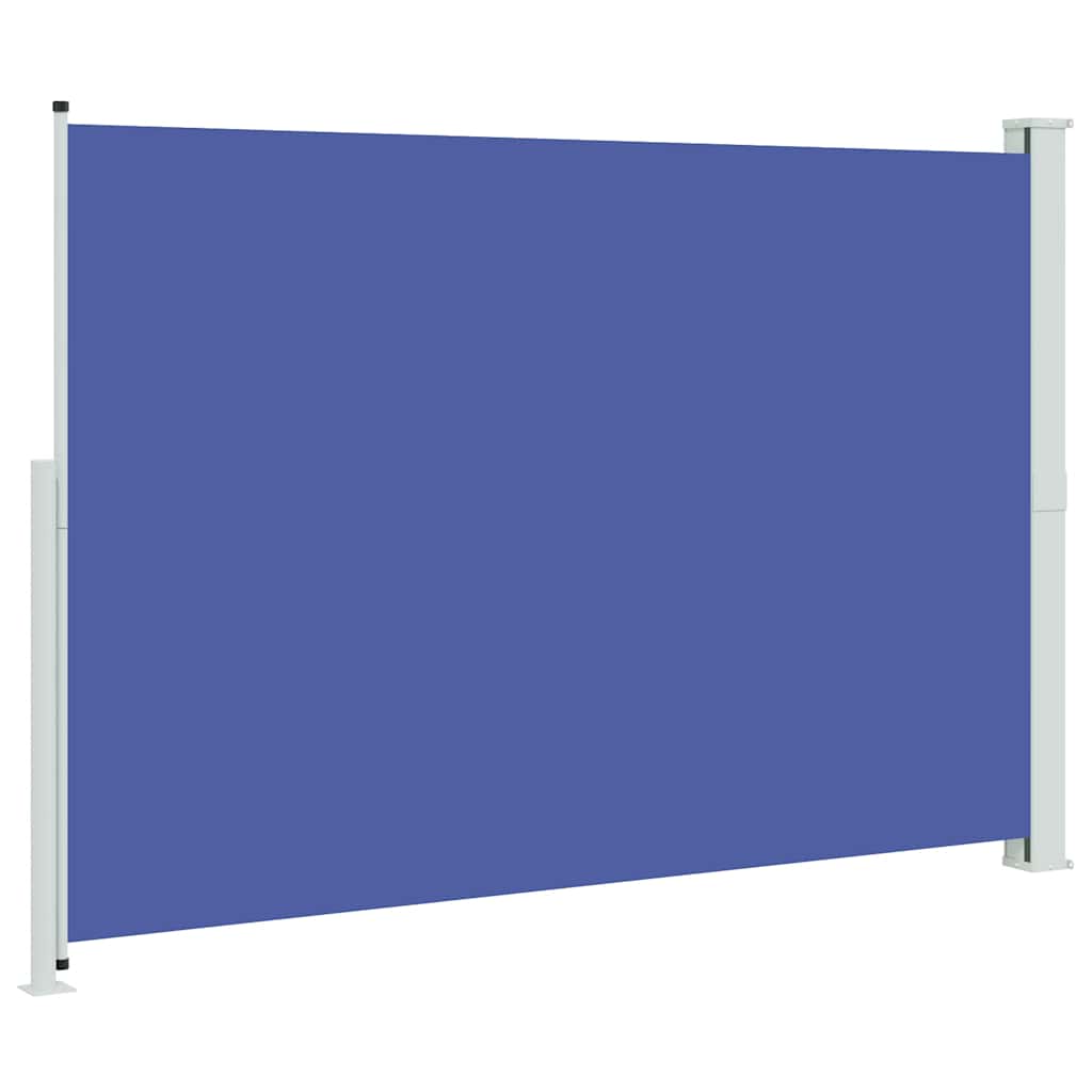 Tenda Laterale Retrattile per Patio 200x300 cm Blu