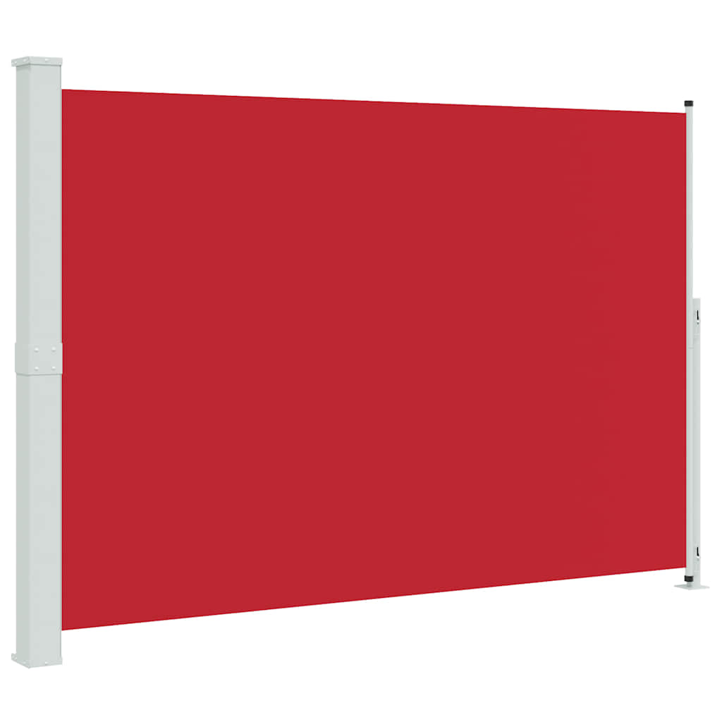 Tenda Laterale Retrattile per Patio 200x300 cm Rossa
