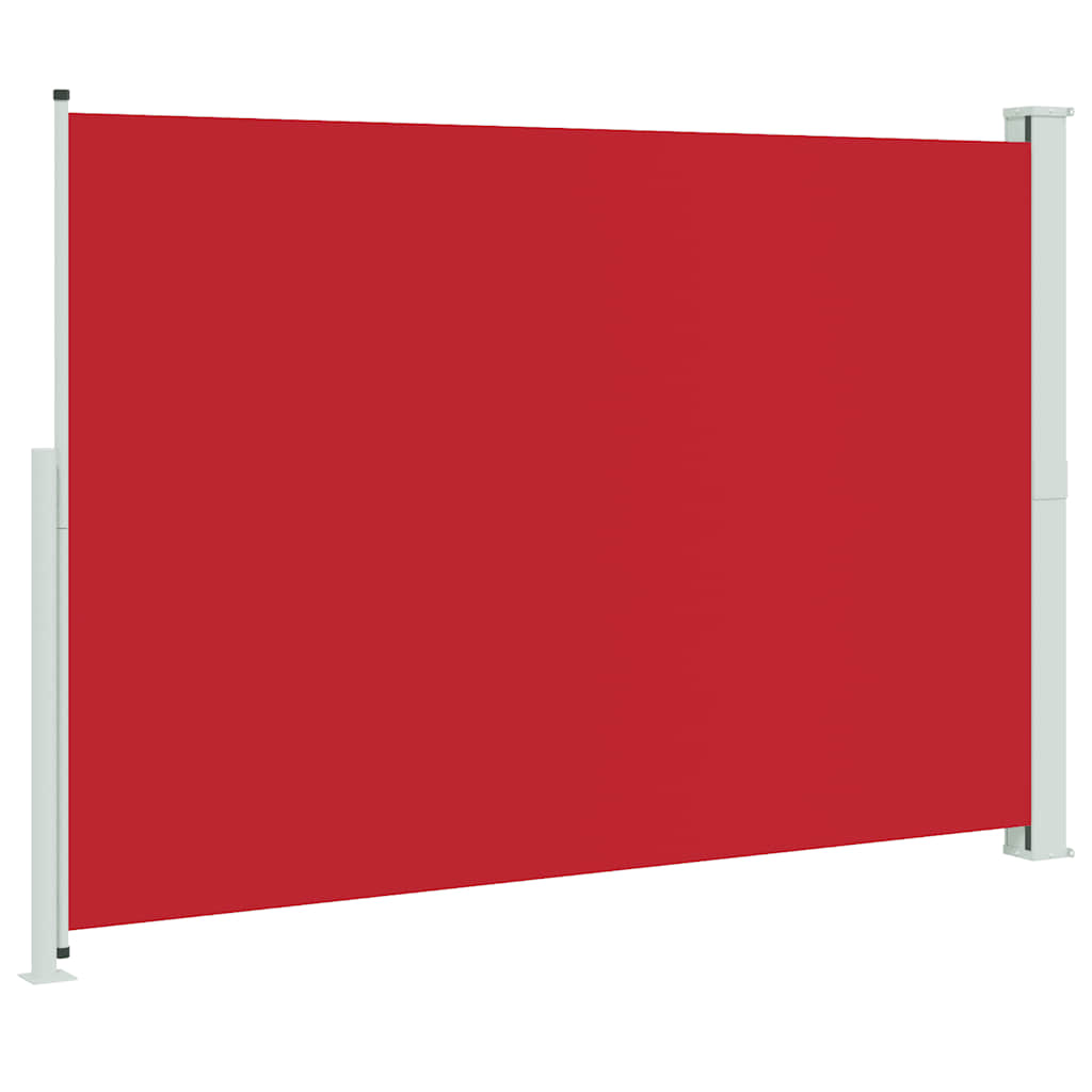 Tenda Laterale Retrattile per Patio 200x300 cm Rossa