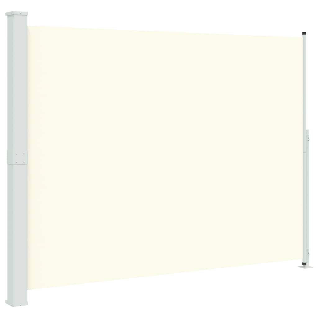 Tenda Laterale Retrattile per Patio 220x314 cm Crema