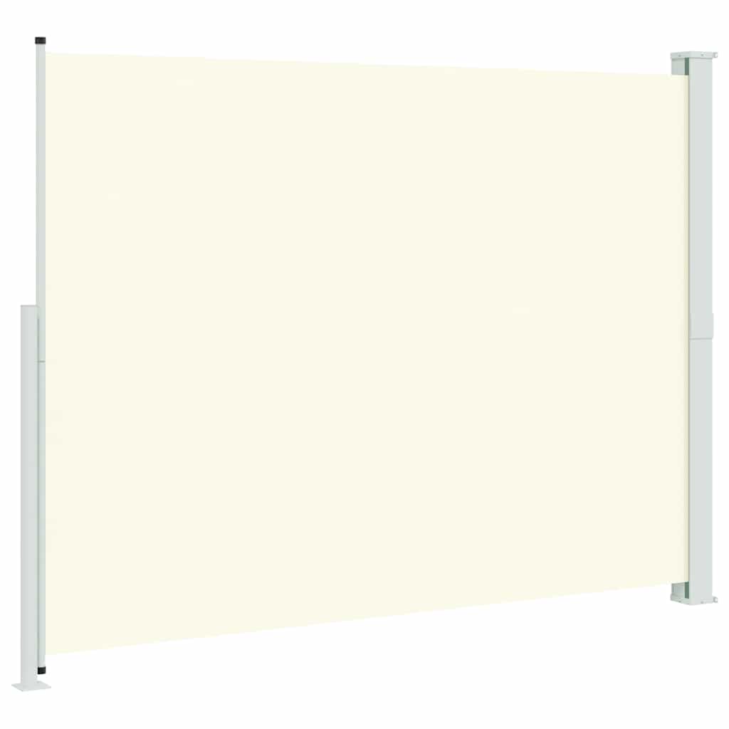 Tenda Laterale Retrattile per Patio 220x314 cm Crema