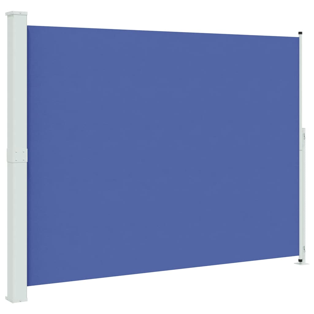 Tenda Laterale Retrattile per Patio 220x314 cm Blu