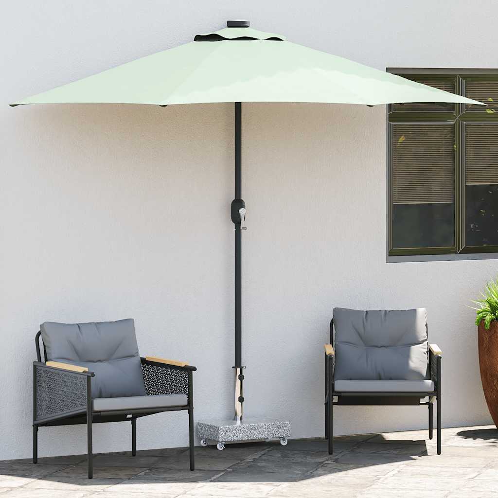 Base per Ombrellone Grigio Chiaro 45x25x8,3 cm in Granito