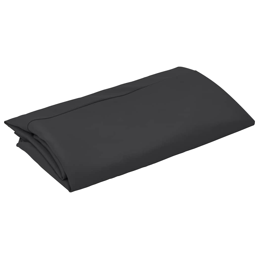Telo di Ricambio per Ombrellone Nero 300 cm