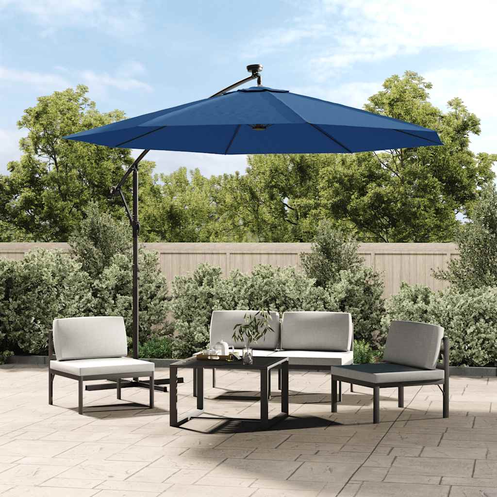 Tessuto di ricambio per ombrellone Blu azzurro 300 cm