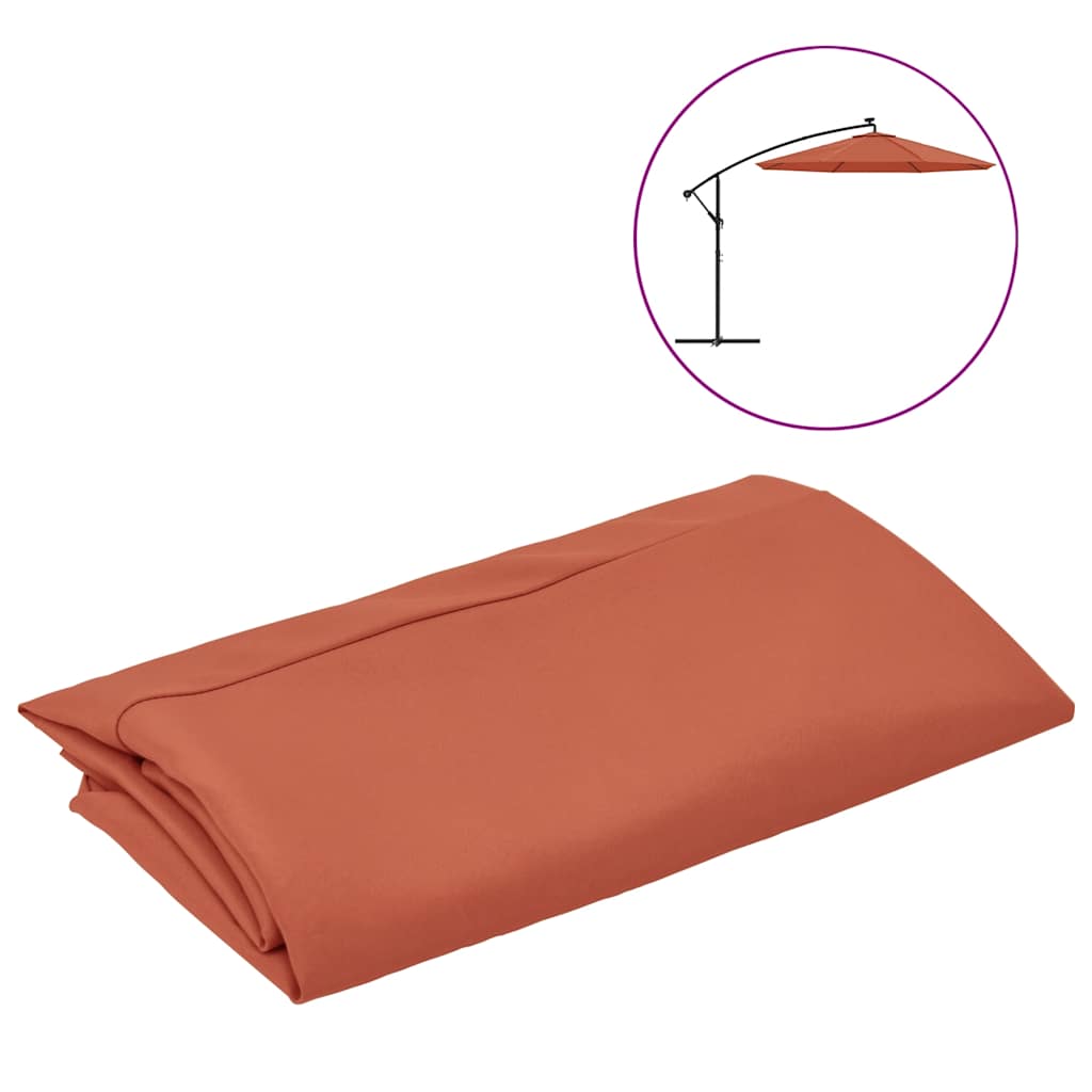 Tessuto di ricambio per ombrellone Terracotta 300 cm