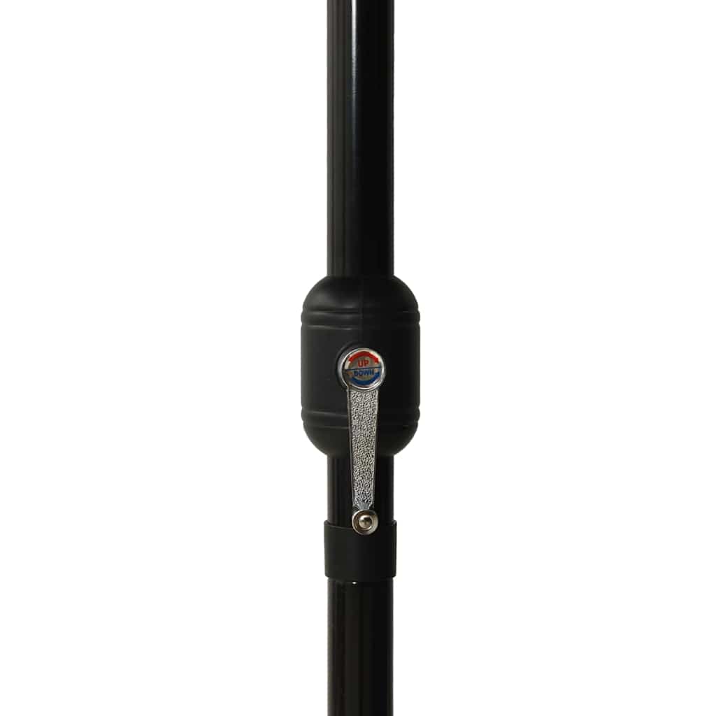 Ombrellone a Sbalzo 3 Livelli Palo Alluminio 2,5x2,5 m Azzurro