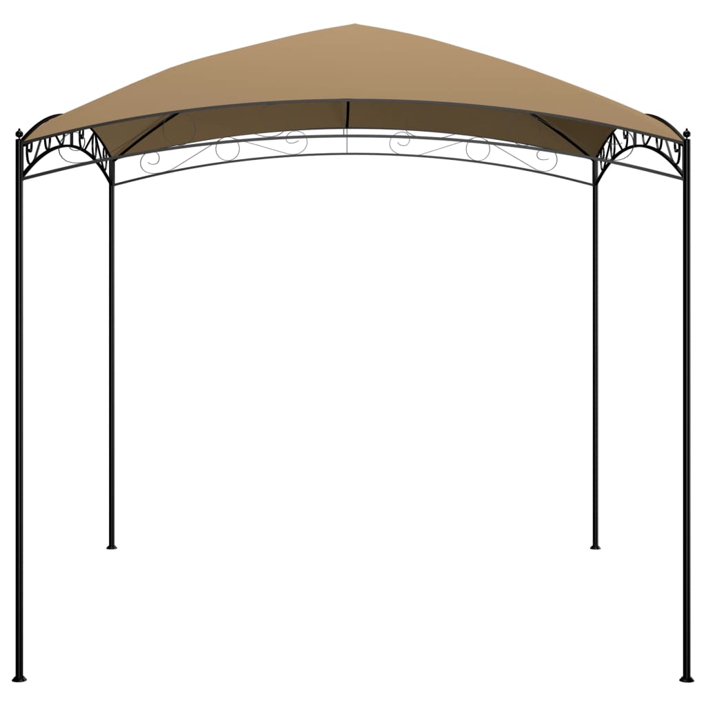 Gazebo 3x3x2,65 m Grigio Talpa 180 g/m²