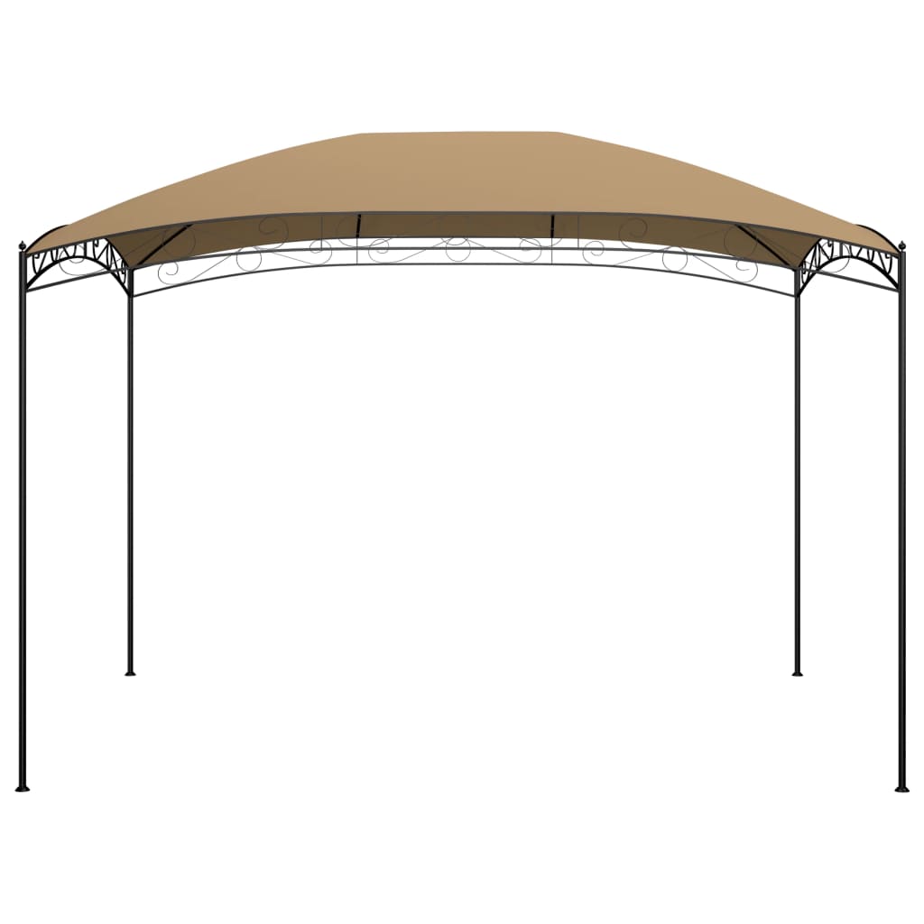 Gazebo 3x4x2,65 m Grigio Talpa 180 g/m²