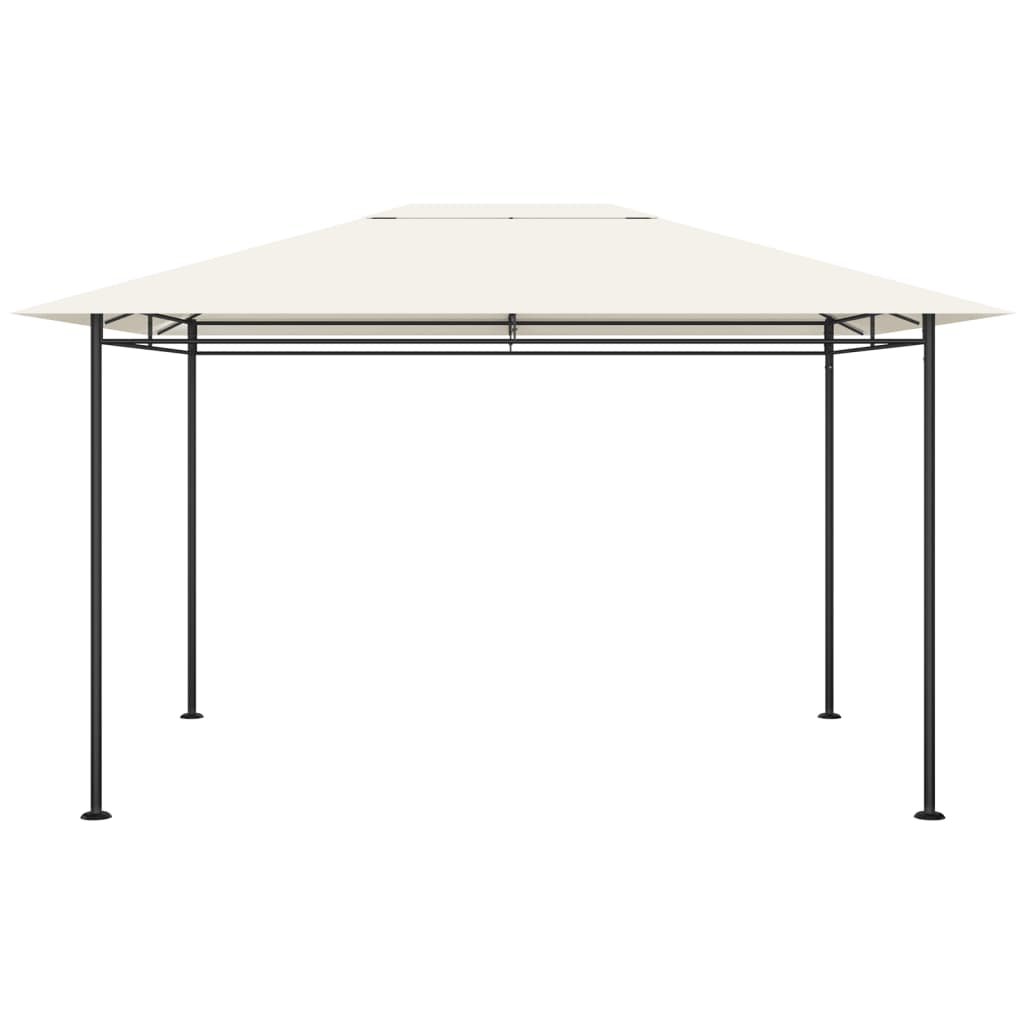 Gazebo 384x281x270 cm Crema 180 g/m²