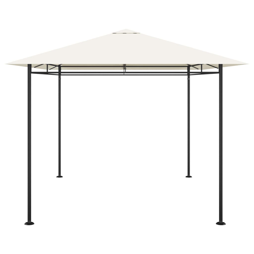 Gazebo 384x281x270 cm Crema 180 g/m²