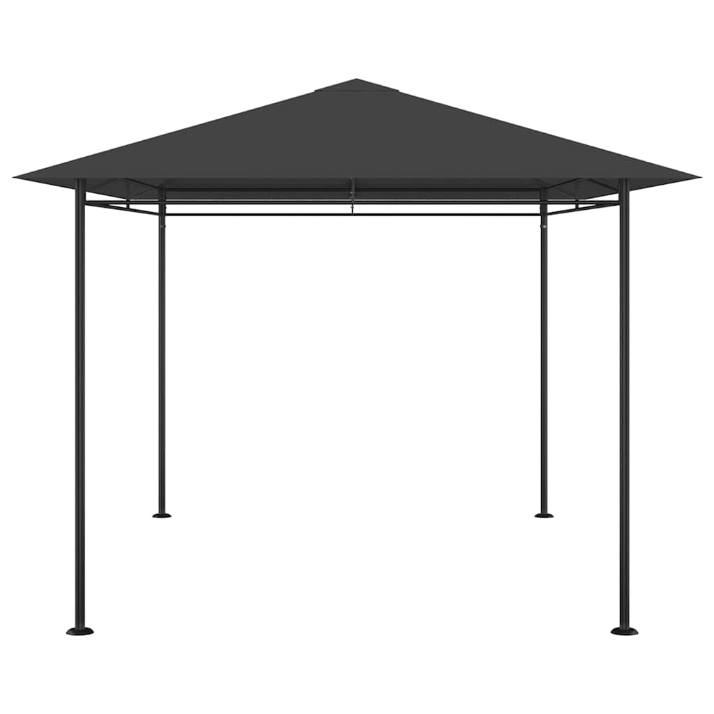 Gazebo 384x281x270 cm Antracite 180 g/m²