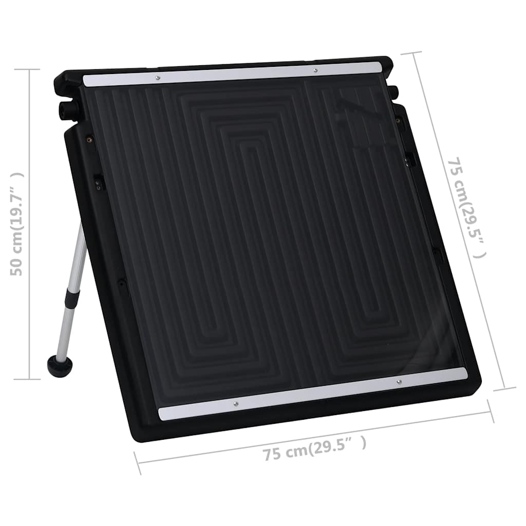 Pannello Solare Termico Doppio per Piscina 150x75 cm
