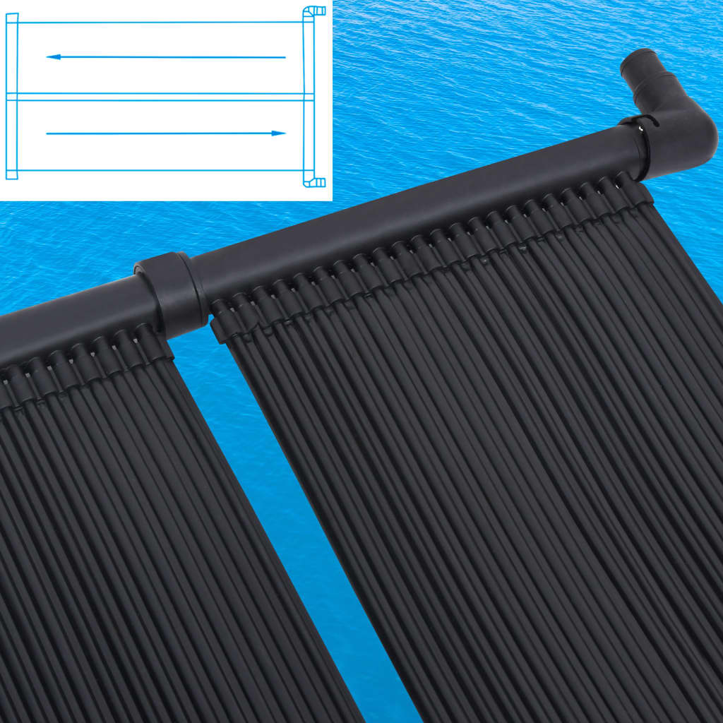 vid Pannello Solare Riscaldatore per Piscina 80x310 cm