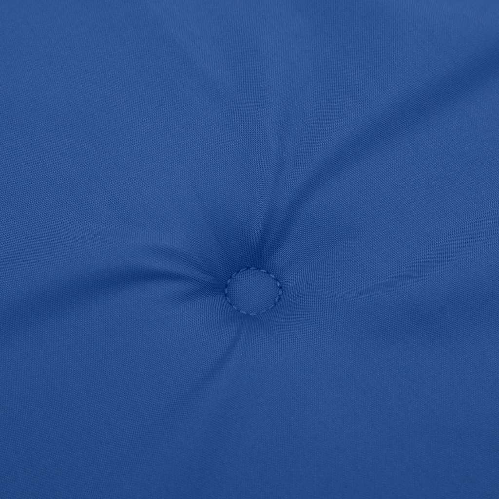 Cuscino per Panca Blu Reale 100x50x3 cm in Tessuto Oxford