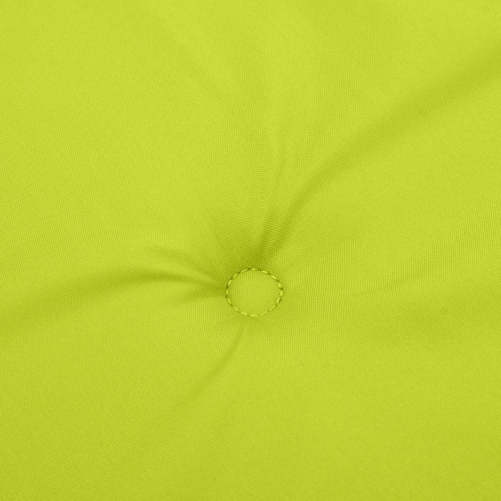 Cuscino per Panca Verde Brillante 180x50x3 cm in Tessuto Oxford