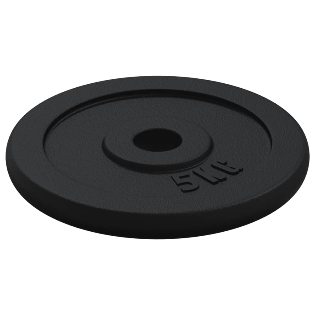 Set Bilanciere con Dischi 40 kg in Ghisa e Acciaio Cromato