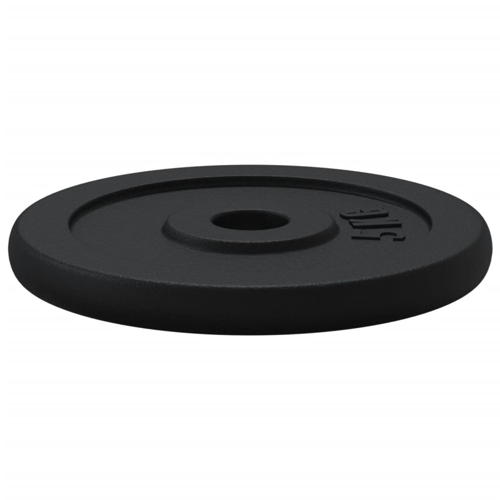 Set Bilanciere con Dischi 40 kg in Ghisa e Acciaio Cromato