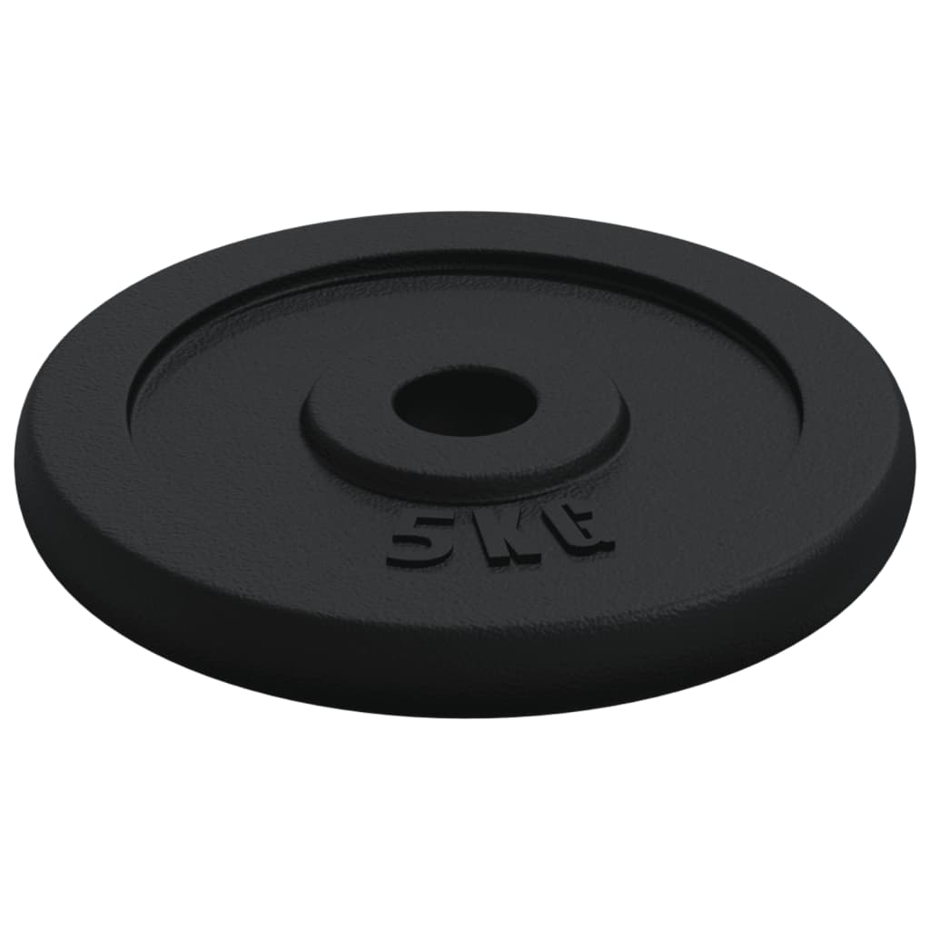 Set Bilanciere con Dischi 40 kg in Ghisa e Acciaio Cromato