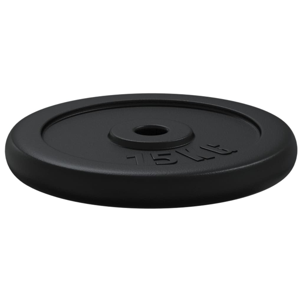 Set Bilanciere con Dischi 90 kg in Ghisa e Acciaio Cromato
