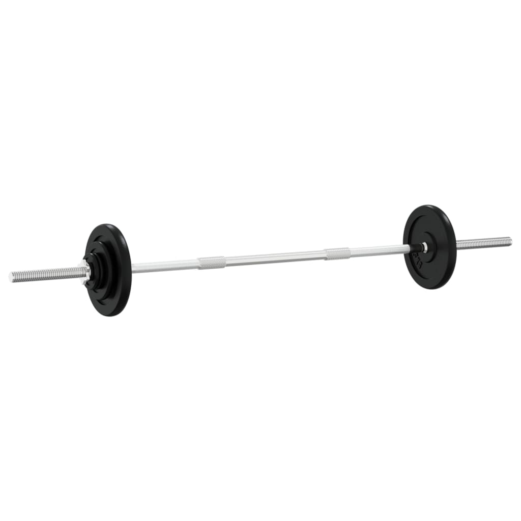 Set Bilanciere con Dischi 90 kg in Ghisa