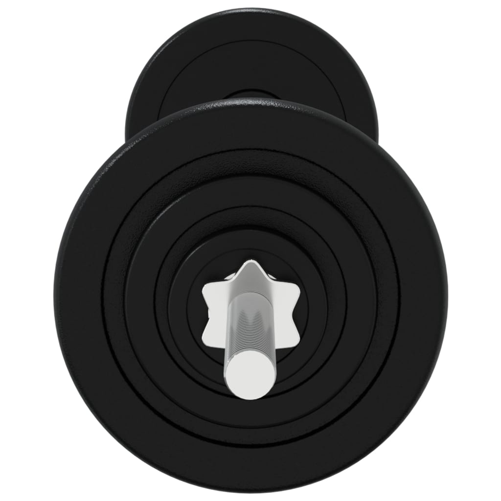Set Bilanciere con Dischi 90 kg in Ghisa