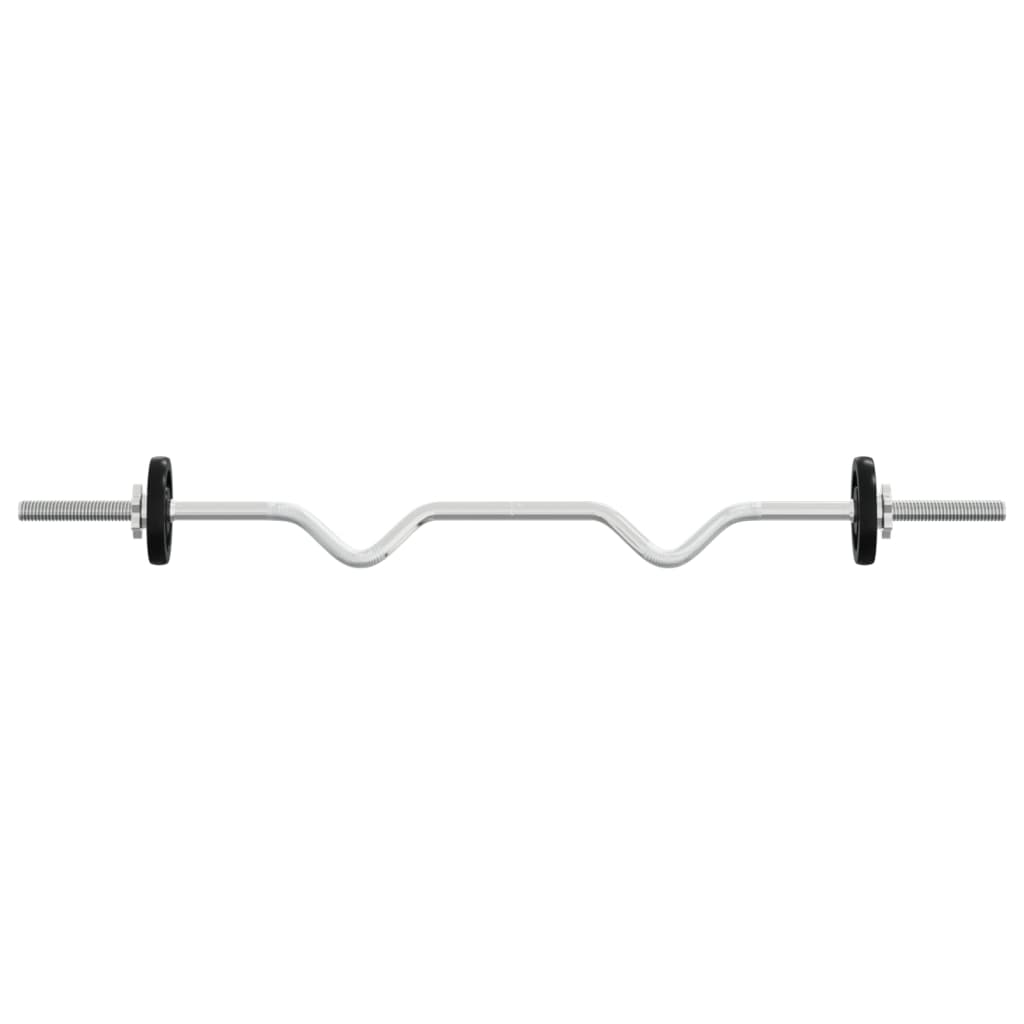 Set Bilanciere e Manubri con Dischi 60 kg in Ghisa