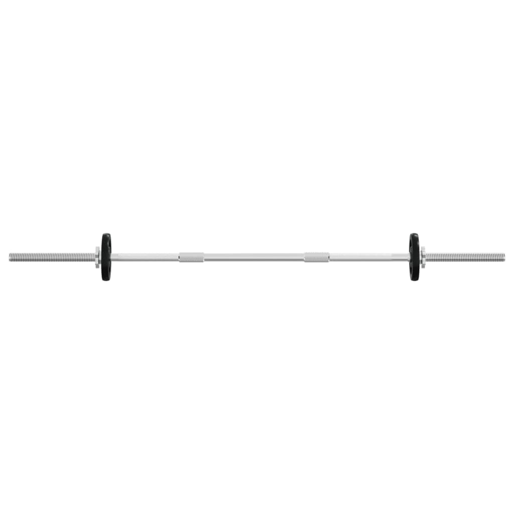 Set Bilanciere e Manubri con Dischi 120 kg in Ghisa