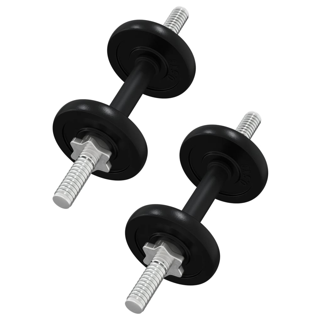Set Bilanciere e Manubri con Dischi 120 kg in Ghisa
